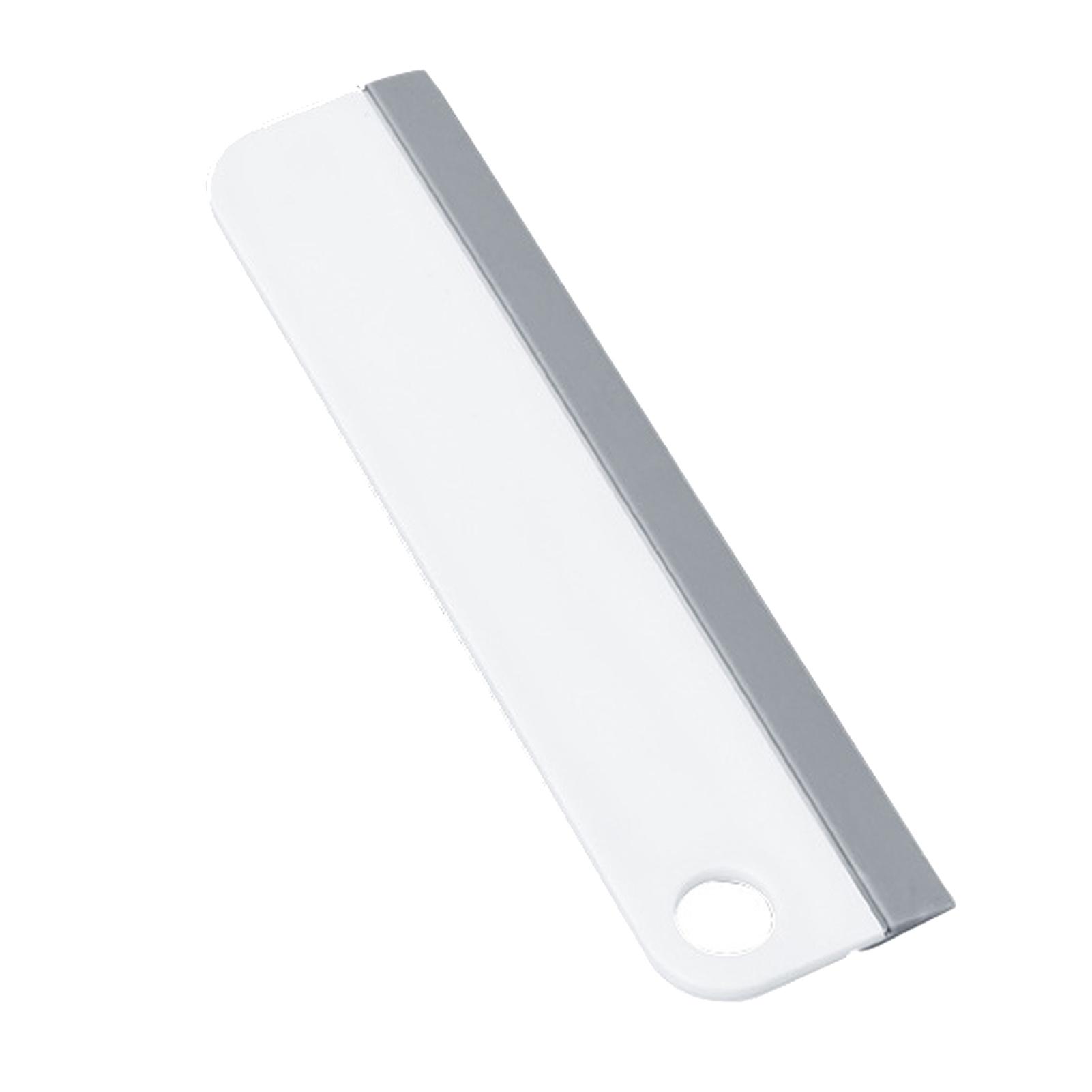 Water Blade Efficient Cleaning Multipurpose Long Lasting Small Portable Car Squeegee for Window Glass White Gray