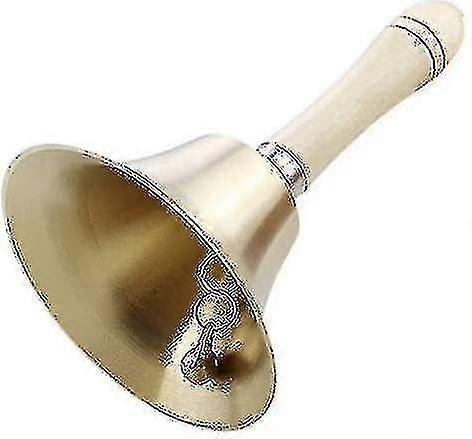 Classroom Bell Brass Hand Bell Service Bell Bell With Handle Loud Hand Bell