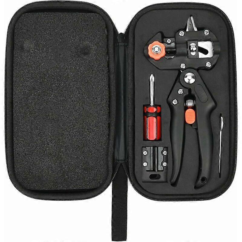 Professional grafting scissors for plants, trees and branches 3 blades U V scissors (set 1).