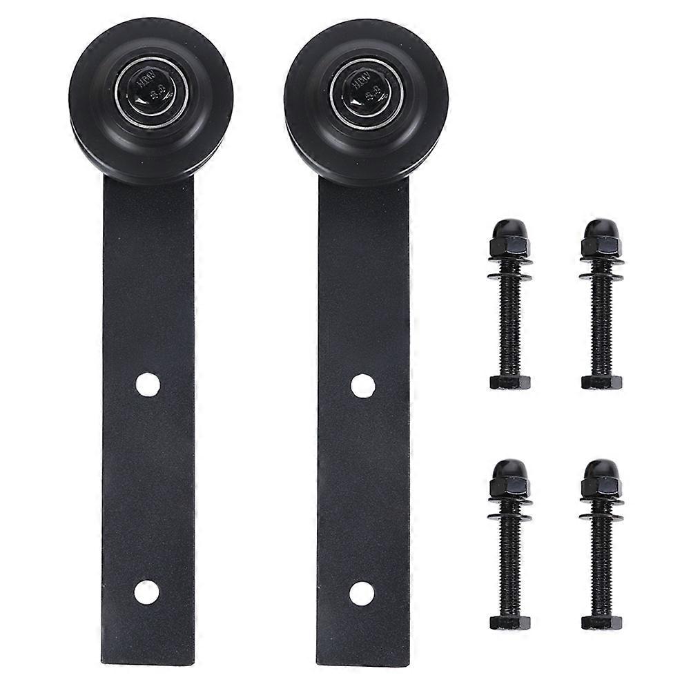 2Pcs Sliding Door Track Rail Pulley Wheel Roller for Barn Door US Farm Hardware Accessories NO.3045