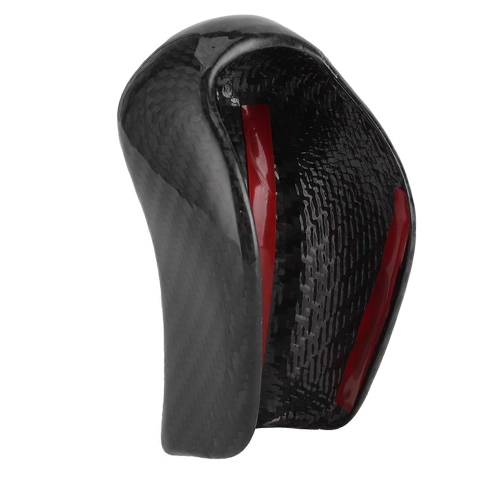 Shift Knob Cover Carbon Fiber Gear Handball Trim Fit for Maserati Levante/Quattroporte/Levante 20132018 E2U911