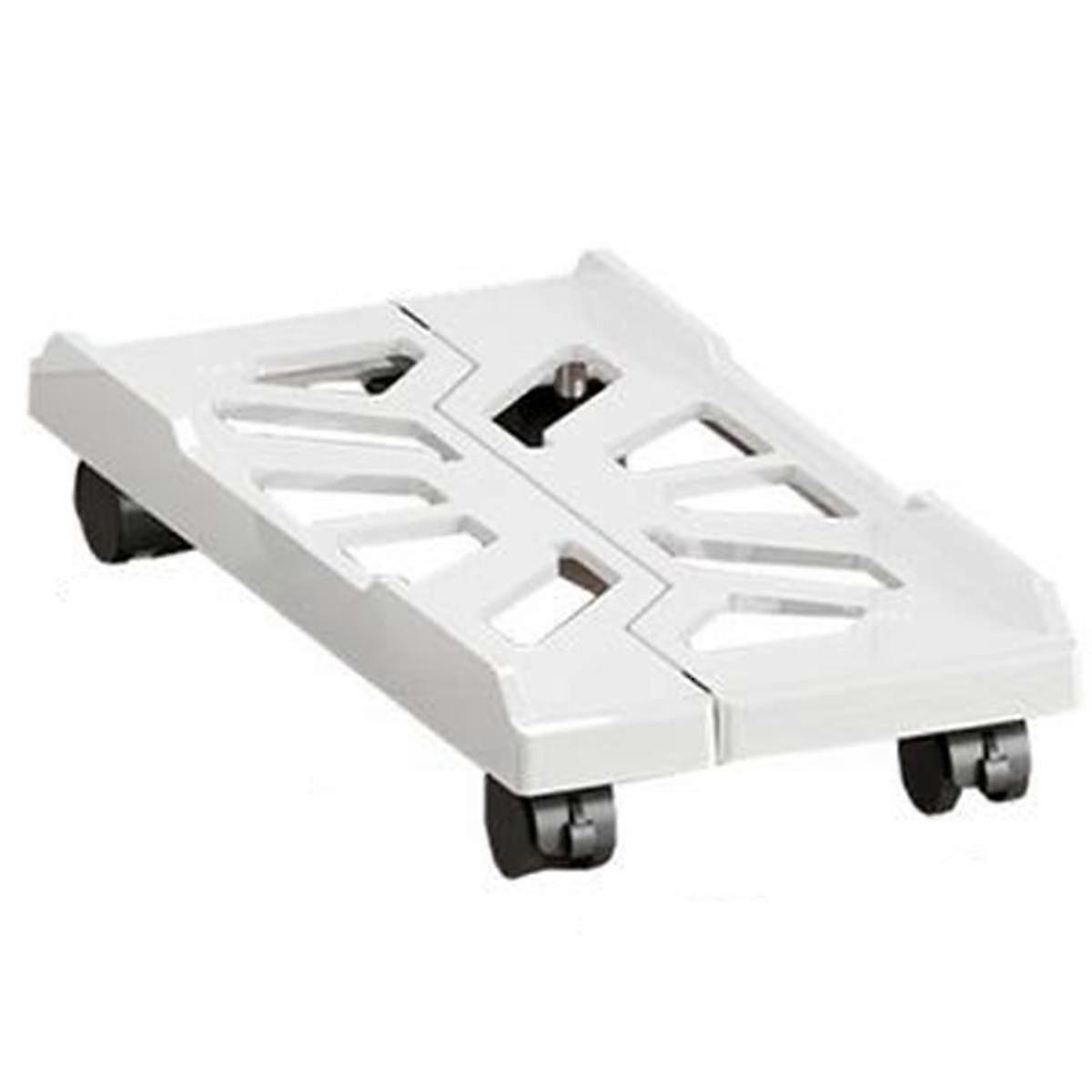 Computer Tower Stand Adjustable Mobile CPU Stand CPU Holder PC Tower Stand with Rolling Caster Whee