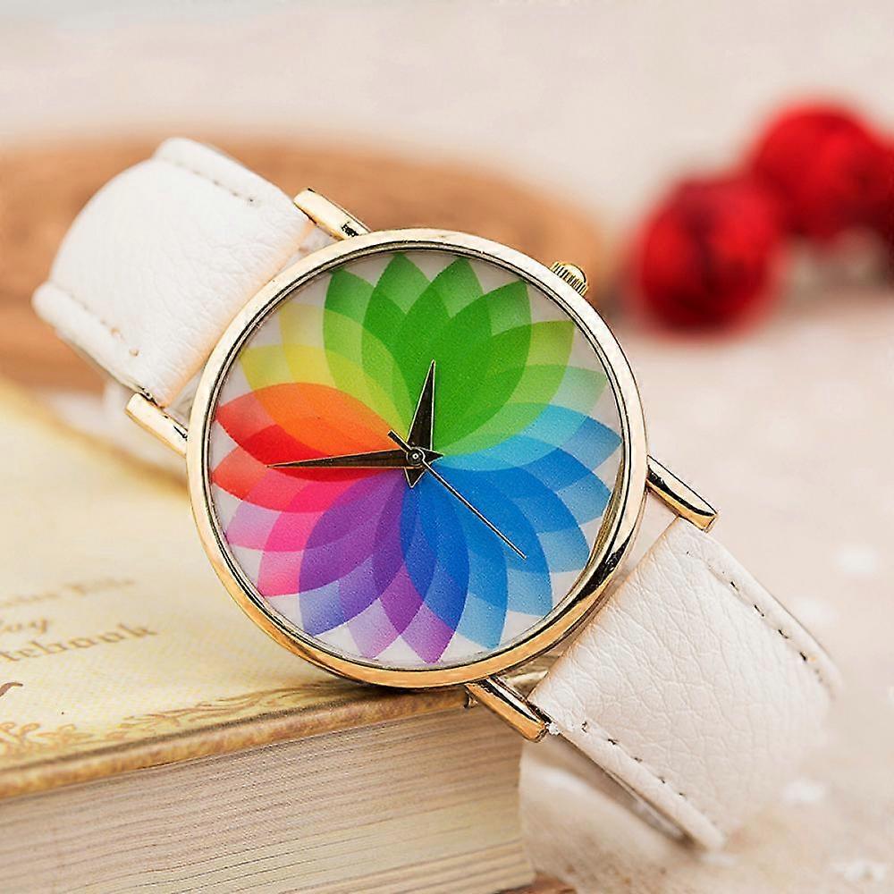 Minimalist Women's Leather Watch