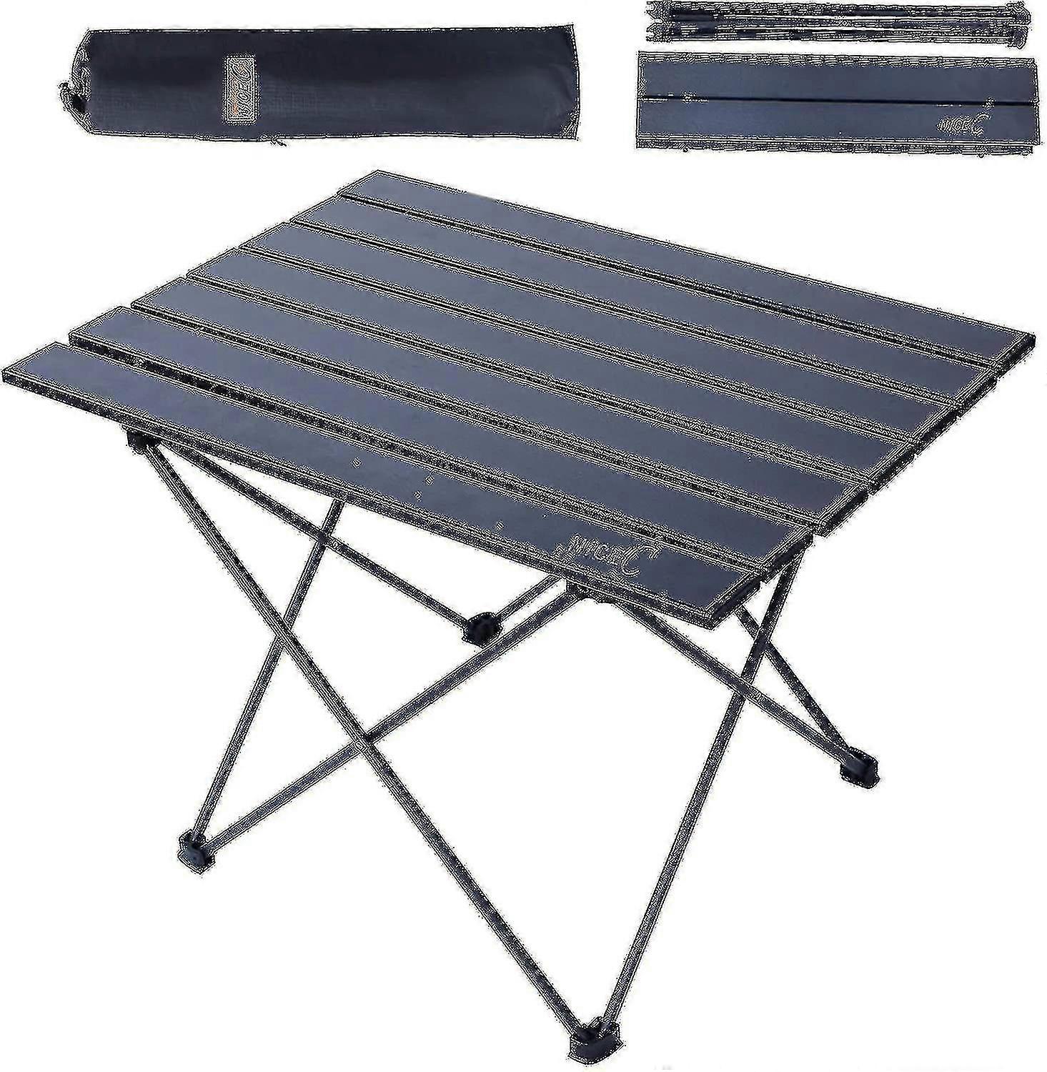 Πτυσσόμενο τραπέζι κάμπινγκ ελαφρύ φορητό υπαίθριο πλαίσιο αλουμινίου πικνίκ -ZHENV