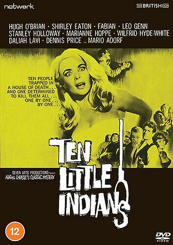 Ten Little Indians DVD (2021) Hugh OBrian Pollock (DIR) cert 12 NEW - Region 2