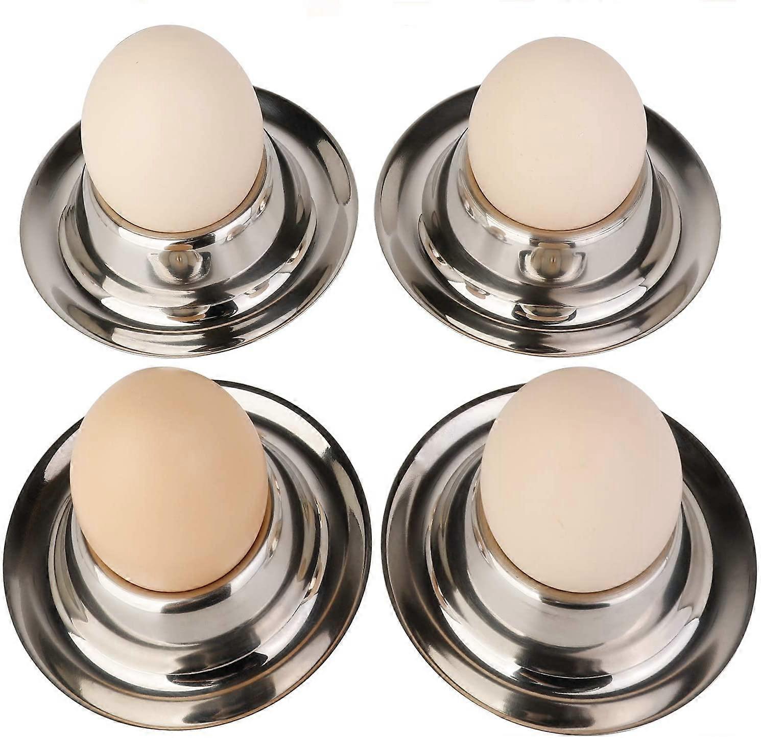 4-piece stainless steel egg rack kitchen tool