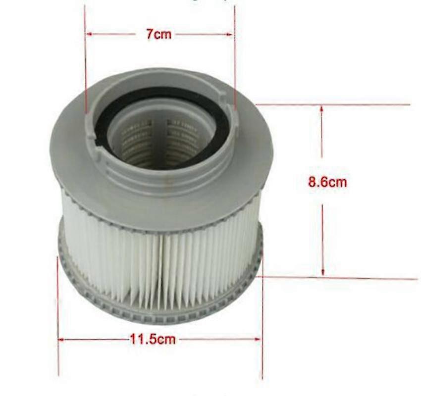 2 Pack Spa Filter Replacement Filter Cartridge Mspa Replacement Filter