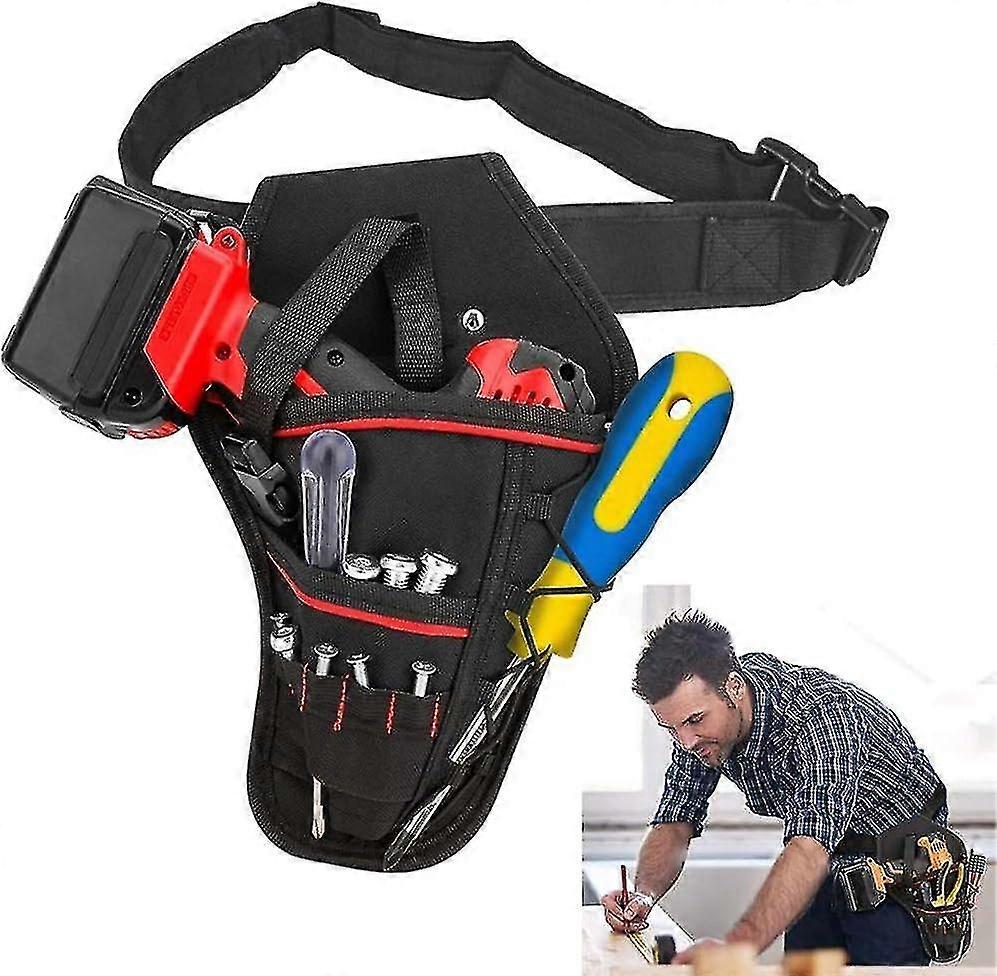 الثقيلة الحفر الحافظة أداة أحزمة كهربائي الخصر حقائب شنقا أدوات الحقيبة متعددة الجيوب المنظم Sx