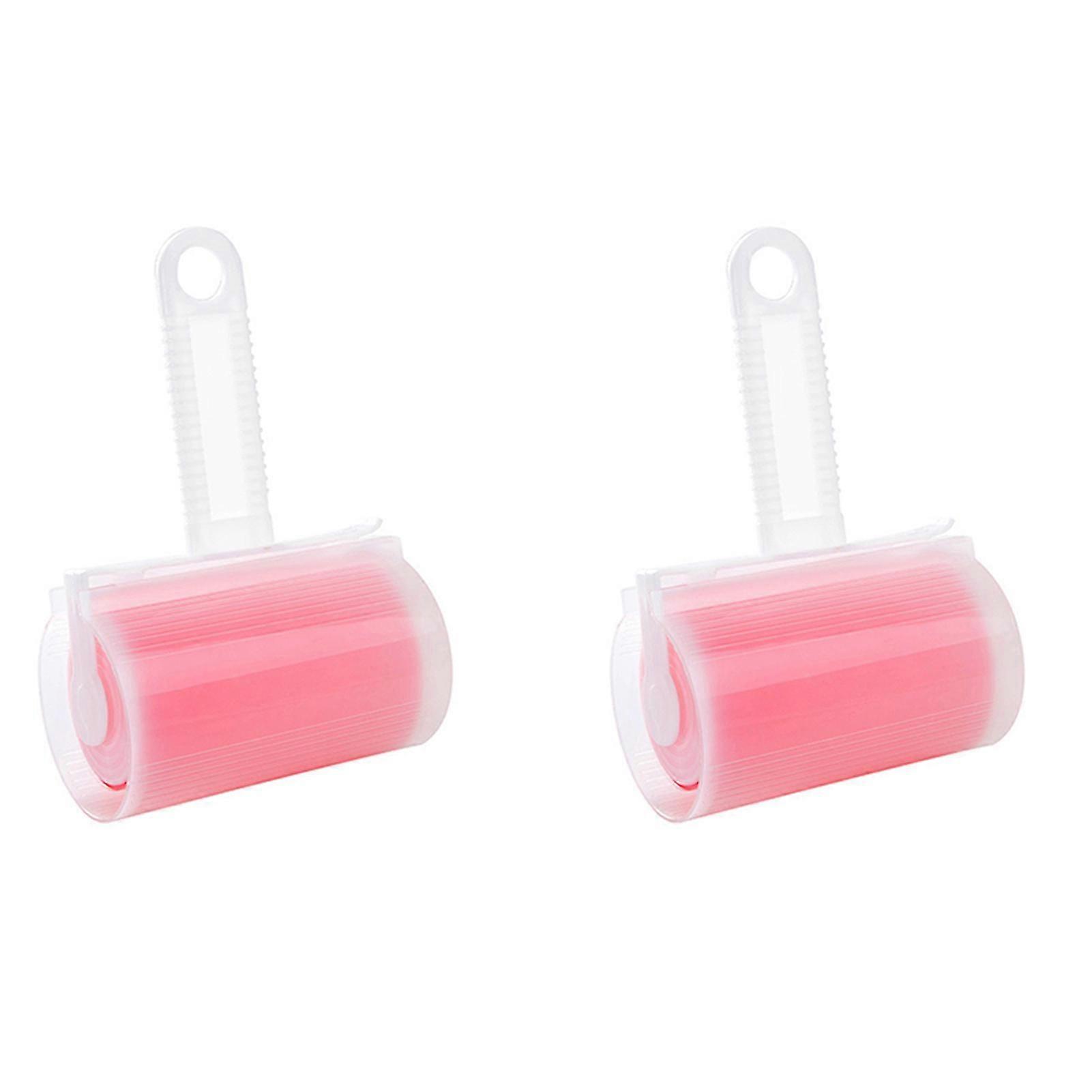 Washable Reusable Gel Lint Roller With Lid And Hanging Hole Handheld Hair Removal Lintroller