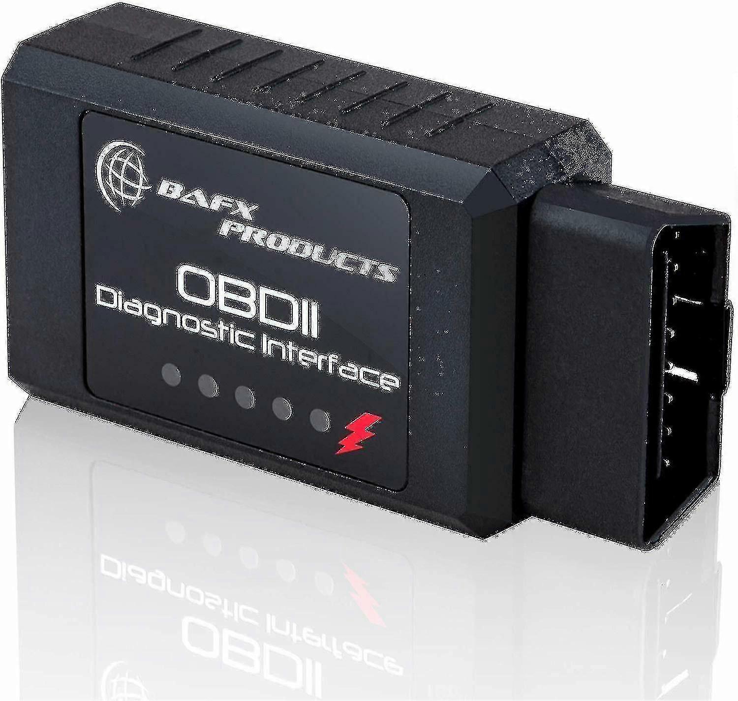 Bafx Products - Bluetooth Obd2 Obdii Car Diagnostic Code Reader Scanner Tool (hy)