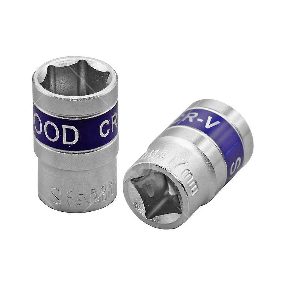 1/2 Drive Short Box Socket - 6Point - CRV - Multiple Sizes Available