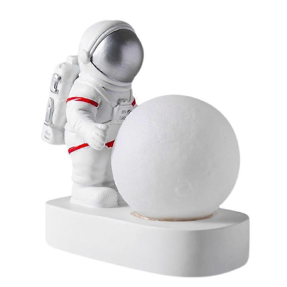 3d Galaxy Crystal Ball Night Light Bedside Lamp With Stand Christmas Gift