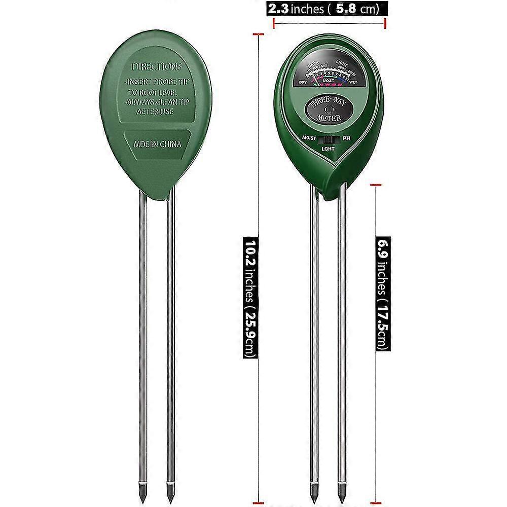 9 Pcs Soil Moisture Meter, Plant Water Monitor, 3-in-1 Moisture Soil Hygrometer Sensor Include Pruner, Folding Scissors