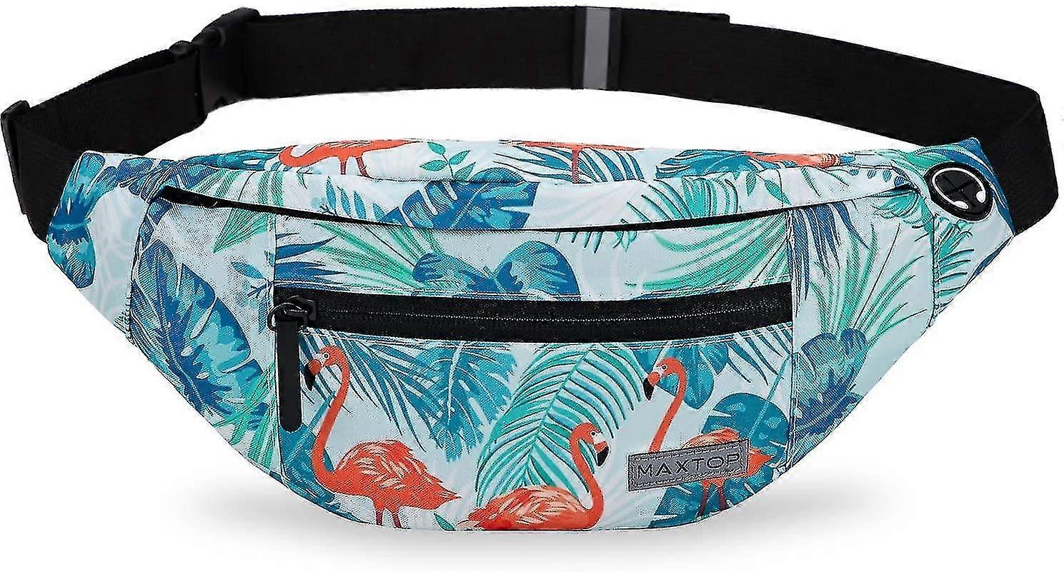 Large Crossbody Bag With 4 Zipper Pockets, Enjoy The Gift Of Sports Day Exercise, Travel Running Casual Hands-free Wallet Fanny Pack For All Mobile Ph