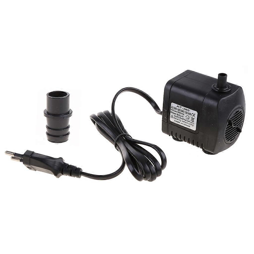Submersible Pump Adjustable Fish Tank Bottom Suction Pump Durable 220V 15W