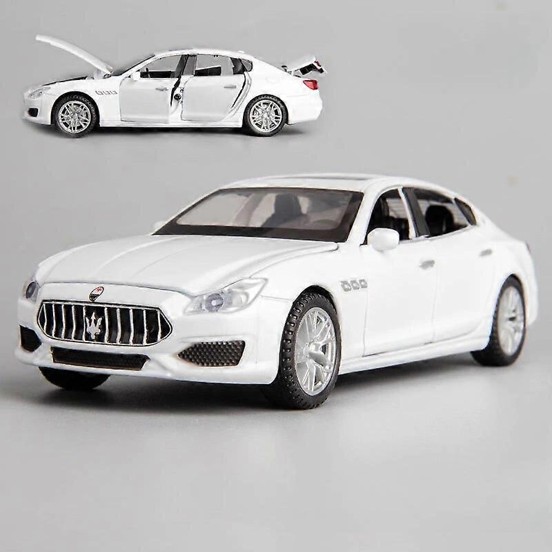 1/32 Scale Maserati Alloy Car Toy Model Diecast Metal Material High Simulation Vehicle Doors Opened Toy Model Collection For Kid