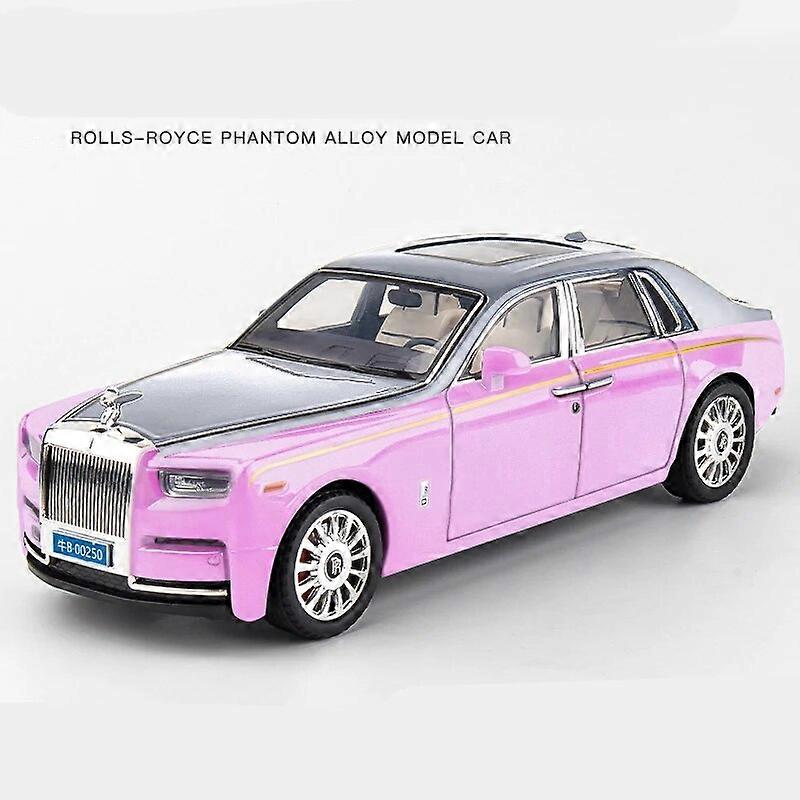Redkid 1/18 Rolls Royce Phantom Alloy Luxy Car Model Diecast & Toy Vehicles Metal Car Model Collecti