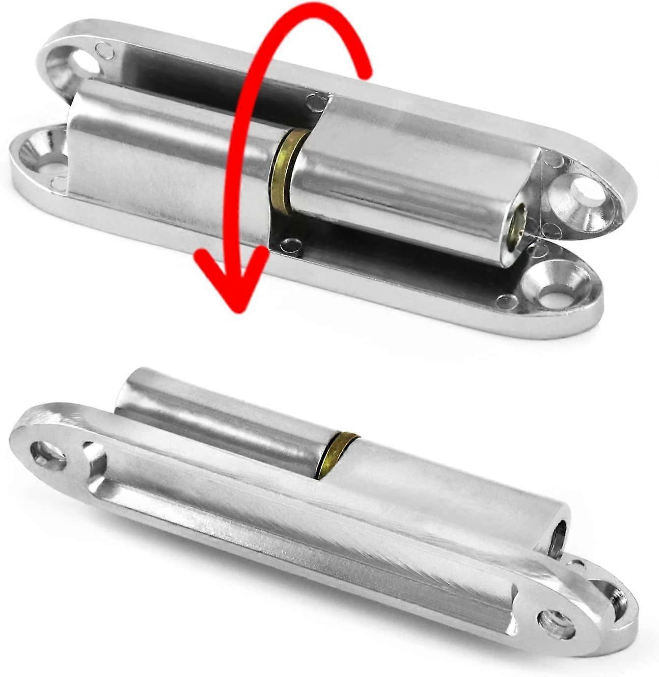 Gedotec - Nastro Per Rinnovare La Porta Della Camera Da Letto, Per Porte Interne Da Avvitare | Cerniere Per Finestre E Porte | Nastro Di Riparazione 14 X 83 Mm | Cerniera - Foto 2