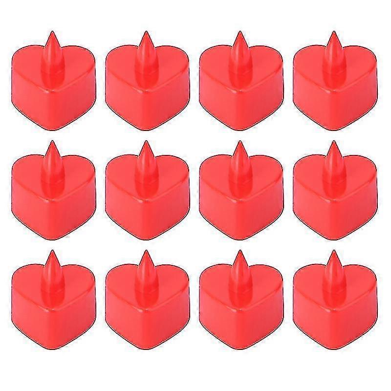 Flameless Candle Light 12 Pcs