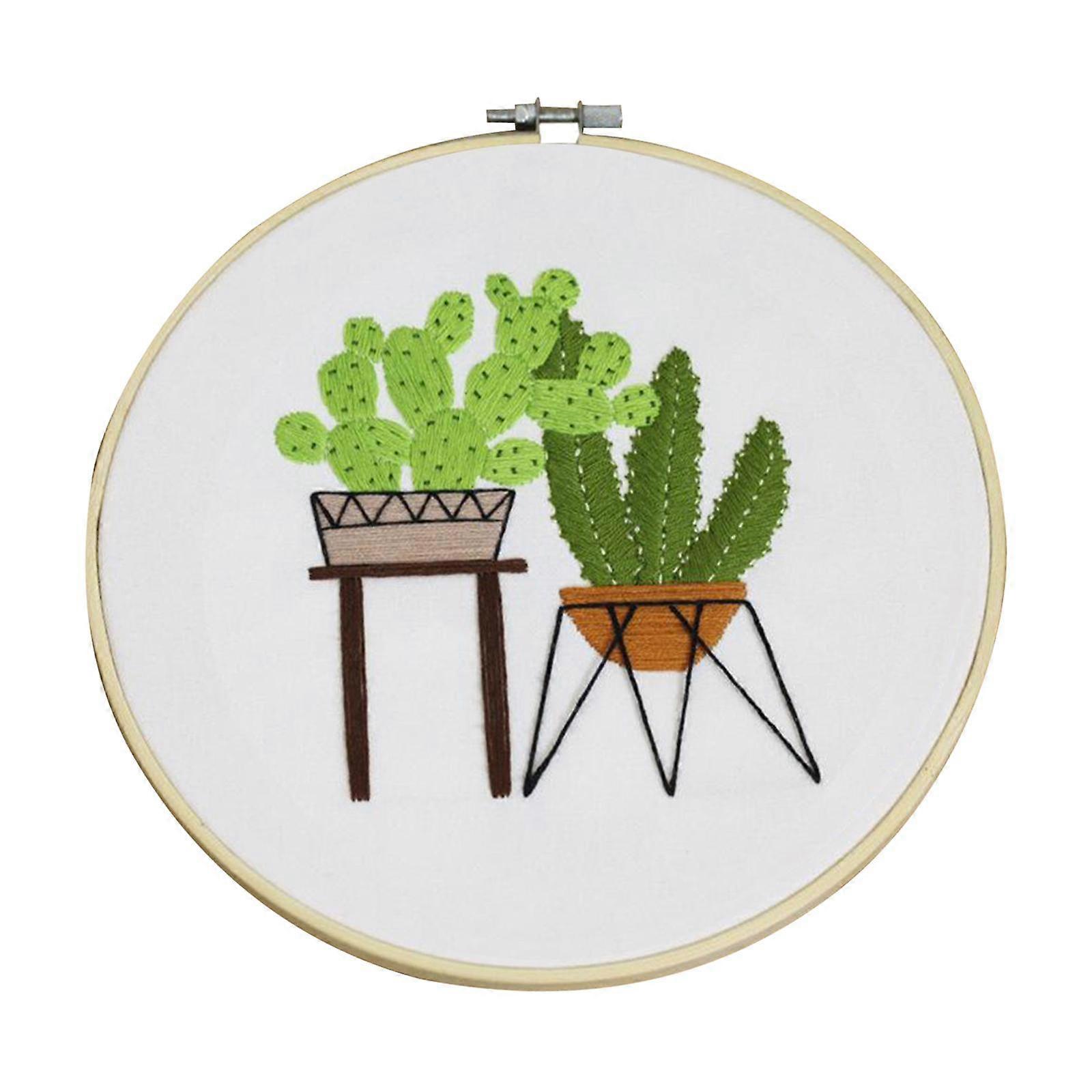 Full Range of Embroidery Starter Kit Cross Stitch Kit for Beginners Style5