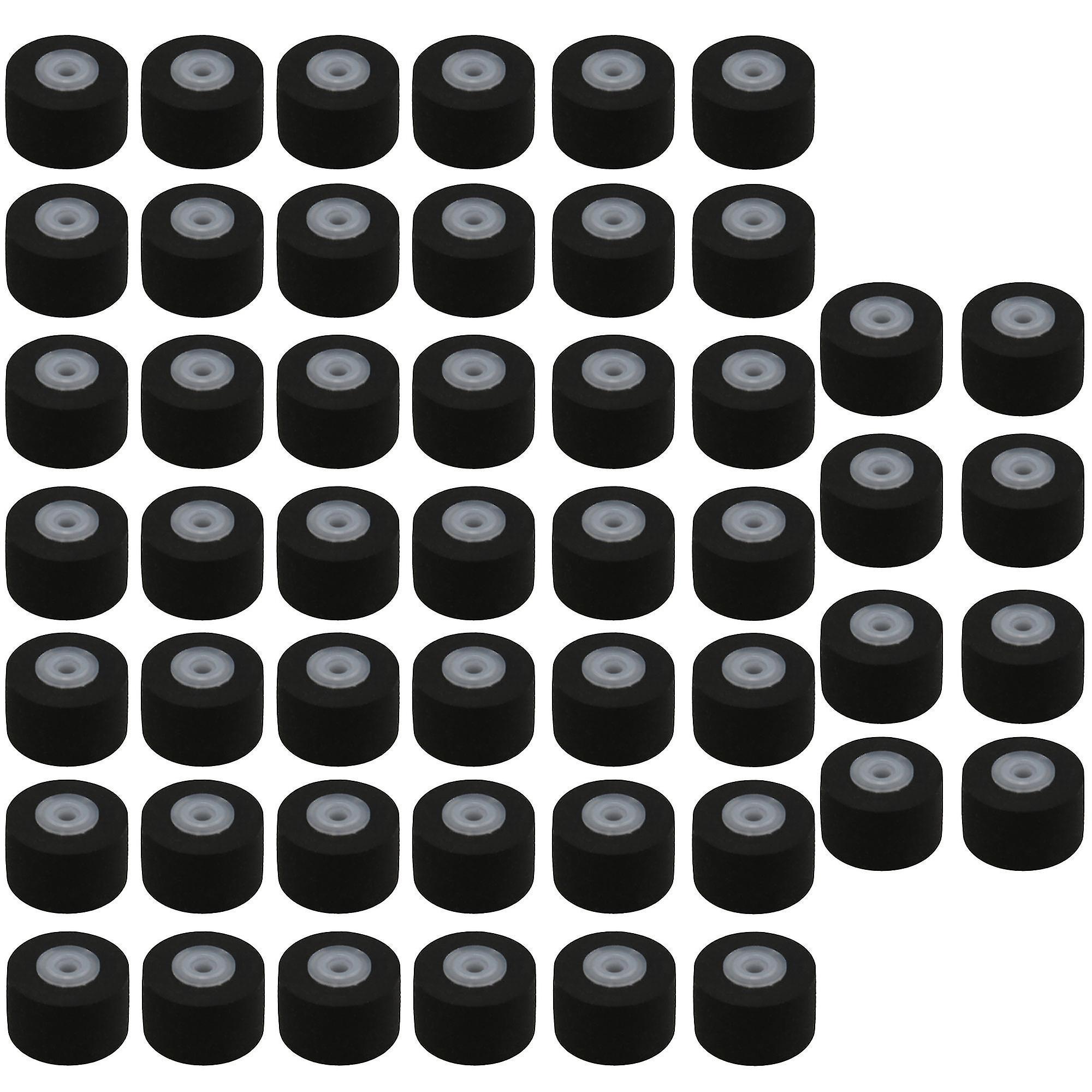 Recorder Parts 50x Rubber Audio Pressure Belt Wheel Recorder Pinch Roller 10x6.5x1.5mm