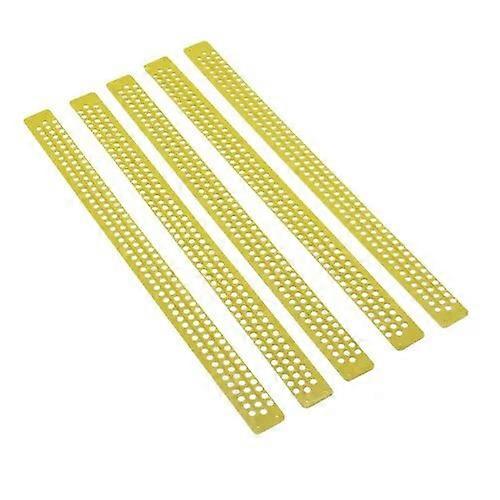 5pcs 3 Rows Plastic Dust Removal Device Wang Separator Blade Simple and Practical Fangtao Blade Beekeeping Special Tools