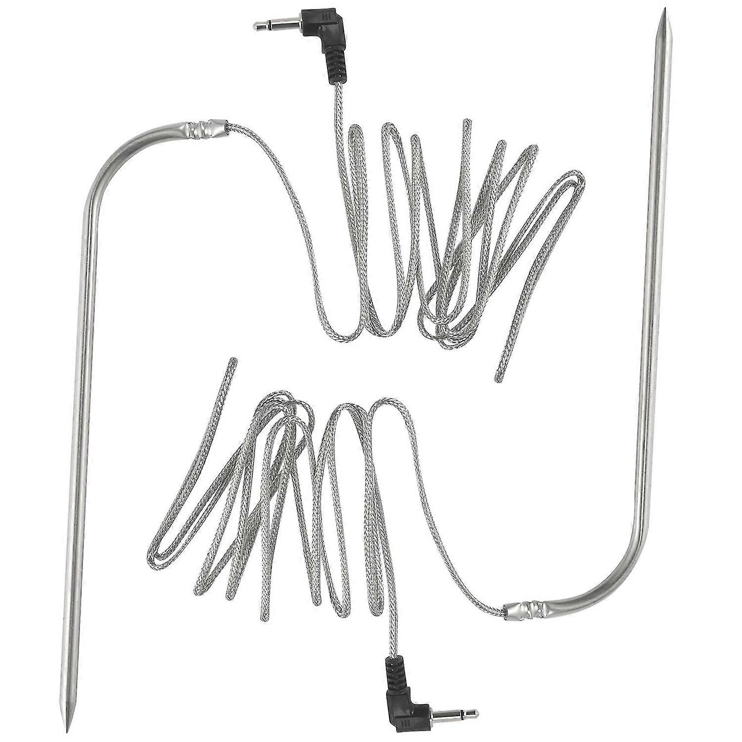 Replacement High-Temperature Meat Probe compatible with Grills and Smokers Compatible with , 2Pc Wat