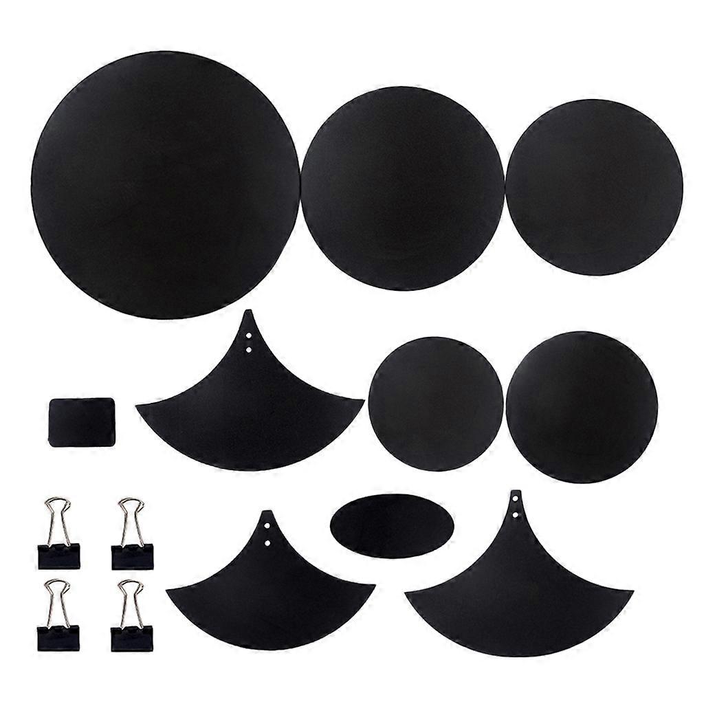 14Pcs/Set Rubber Foam Tambor Snare Drum Sound Off Quiet Mute Practice Pad Set Musical Instrument Ac