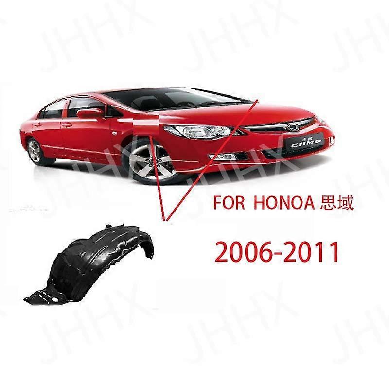 Compatible 2 Pieces/1 Pair Suitable For Civic 06 07 08 09 10 11 Fender Lining Front Fender Lining