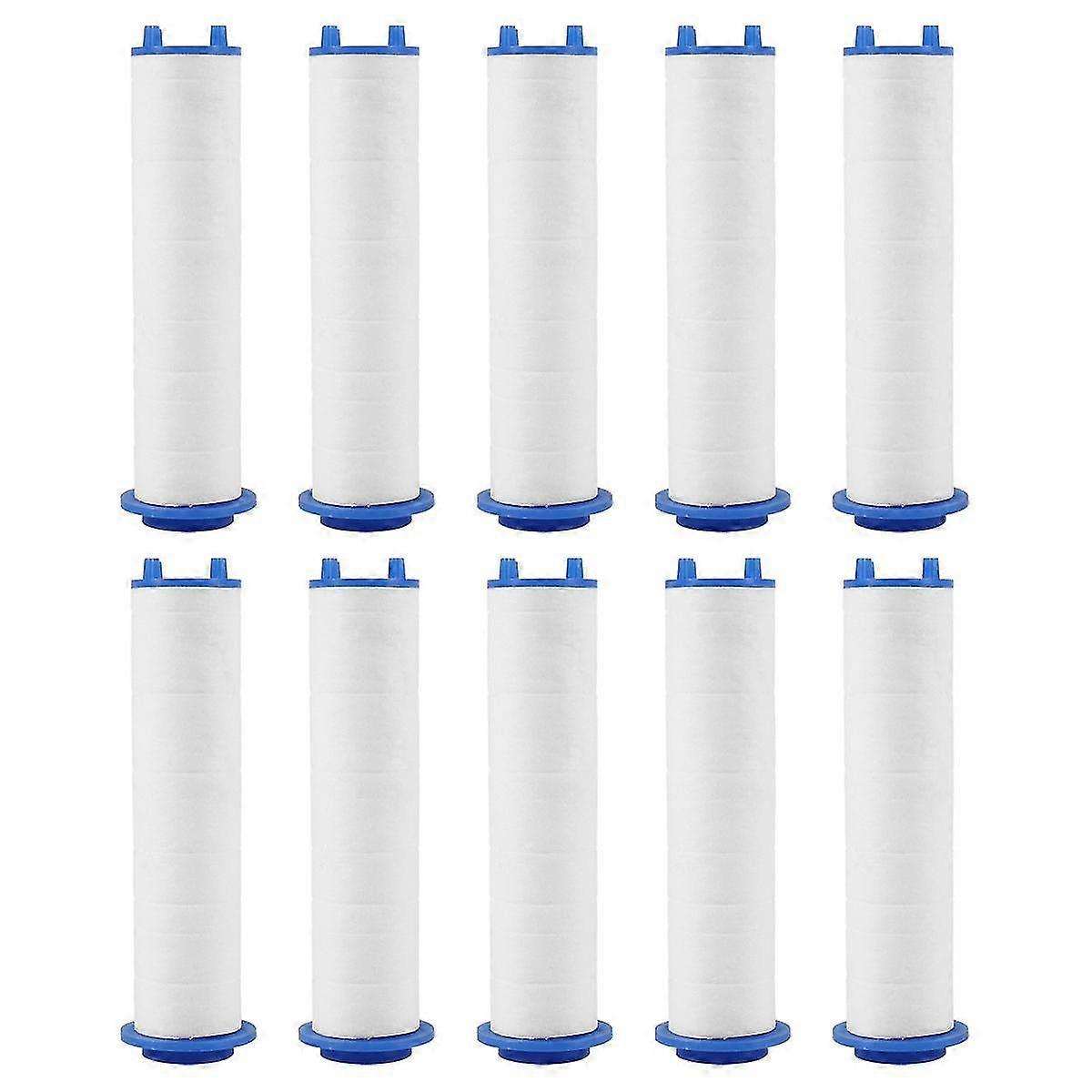 10Pcs Turbo Fan Shower Filters--Used for Propeller Driven Handheld Shower High Pressure - Shower