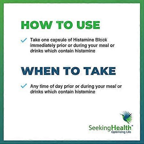 Seeking Health Histamine Block (Digest) DAO Supplement Enzyme 90 Count ...