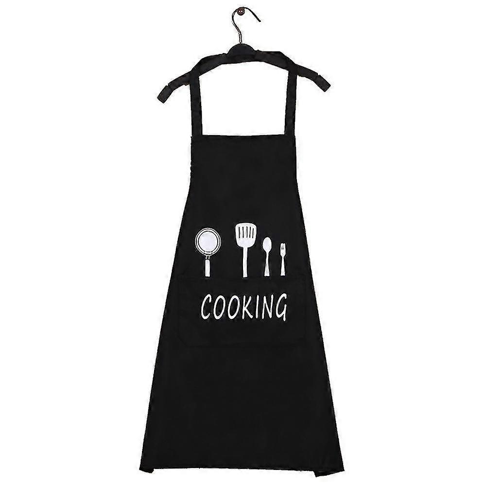 Creative Cookware Print Sleeveless Aprons Unisex Waterproof Breathable Apron