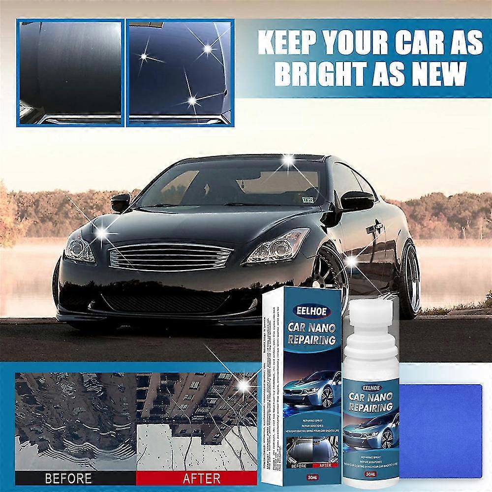 Car Scratch Remover Nano Restore Coating Paint Agent Scratch Repair Car Polishing Wax Liquid