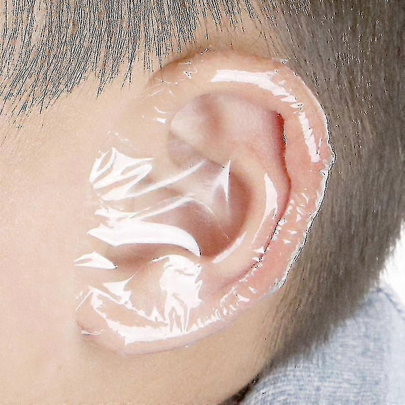100pcs Waterproof Baby Ear Patches Baby Swimming Ear Patch Ear Guards
