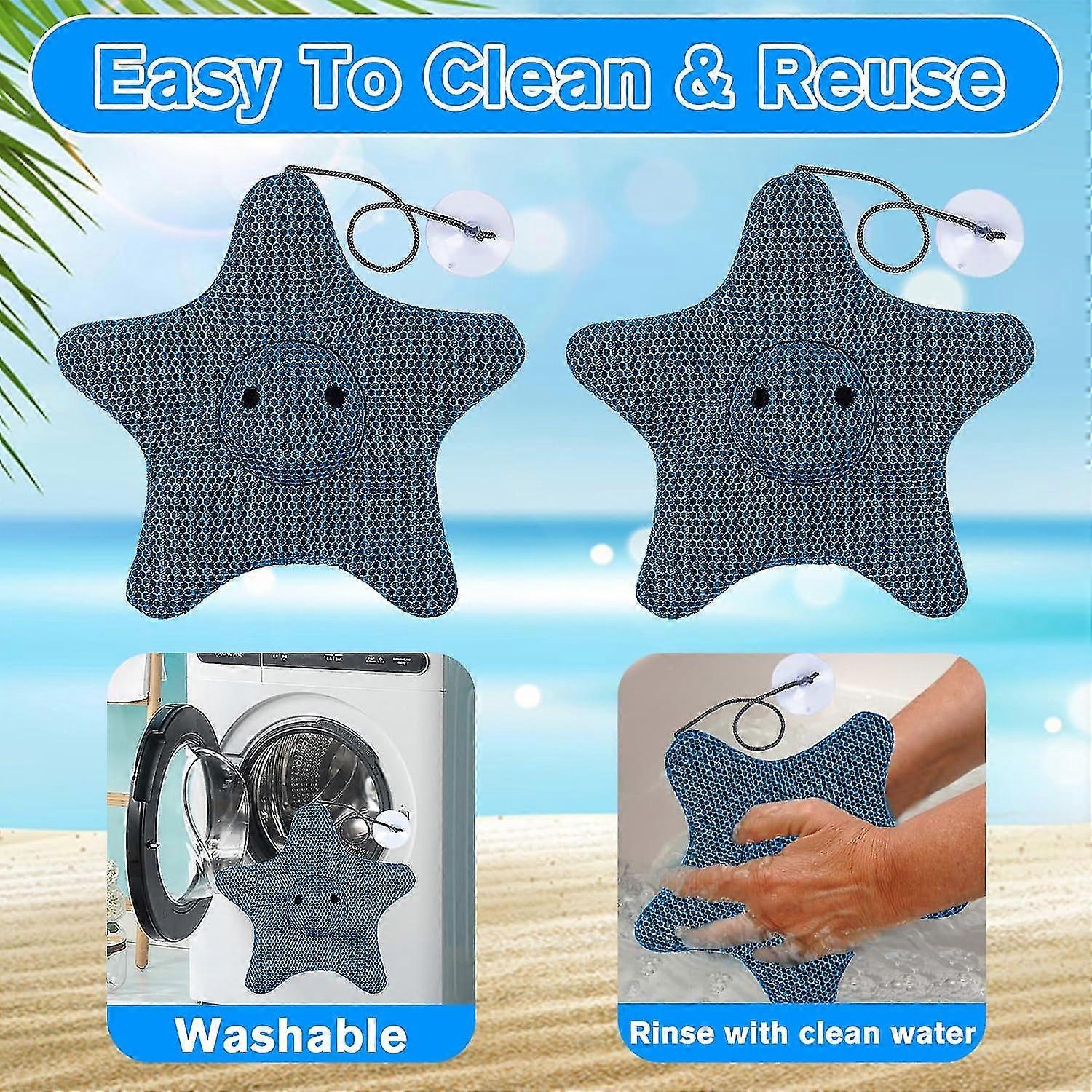 Hot Tub Scum Absorber (2 Pack) - Reusable Spa Sponge For Scum And Spa ...