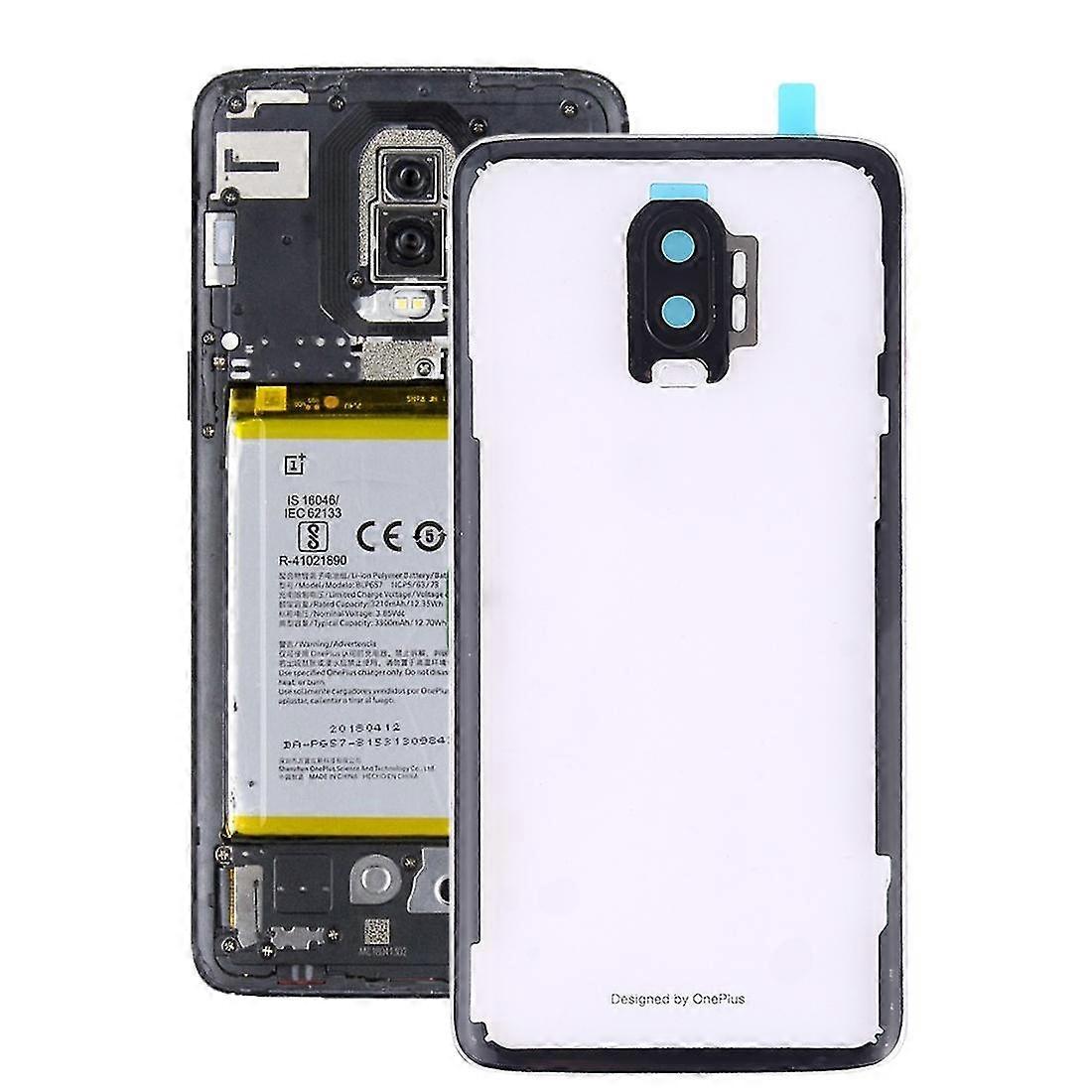 Battery Back Cover with Camera Lens for OnePlus 6T