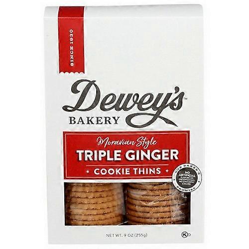 Deweys Triple Ginger Cookies ,9 Oz(Case Of 6)