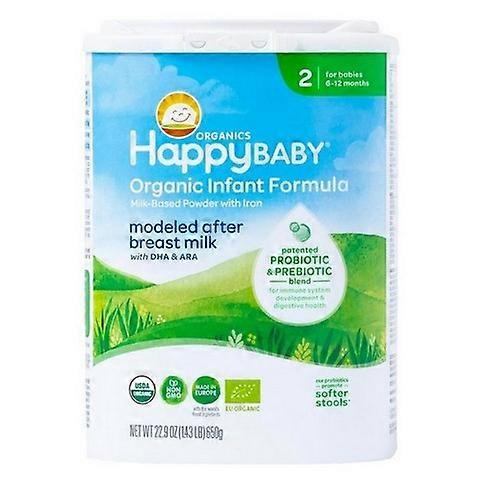 Happy Baby Food Στάδιο 2 βρεφική φόρμουλα, 22,9 ουγκιές (περίπτωση 6)