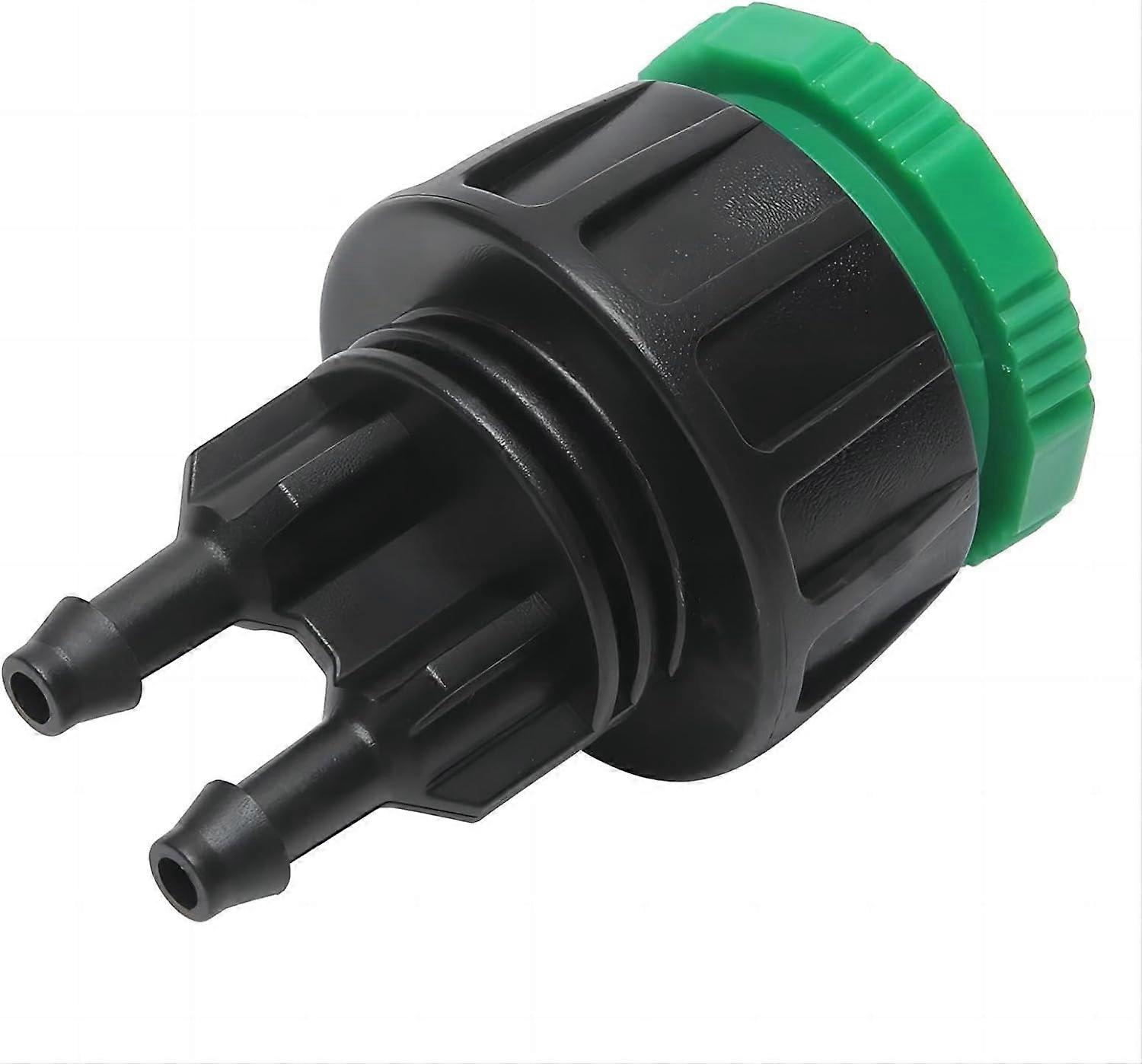 Plastic Pipe Fitting 10pcs Micro Irrigation Adapter Quick Connector for 4/7mm Hose