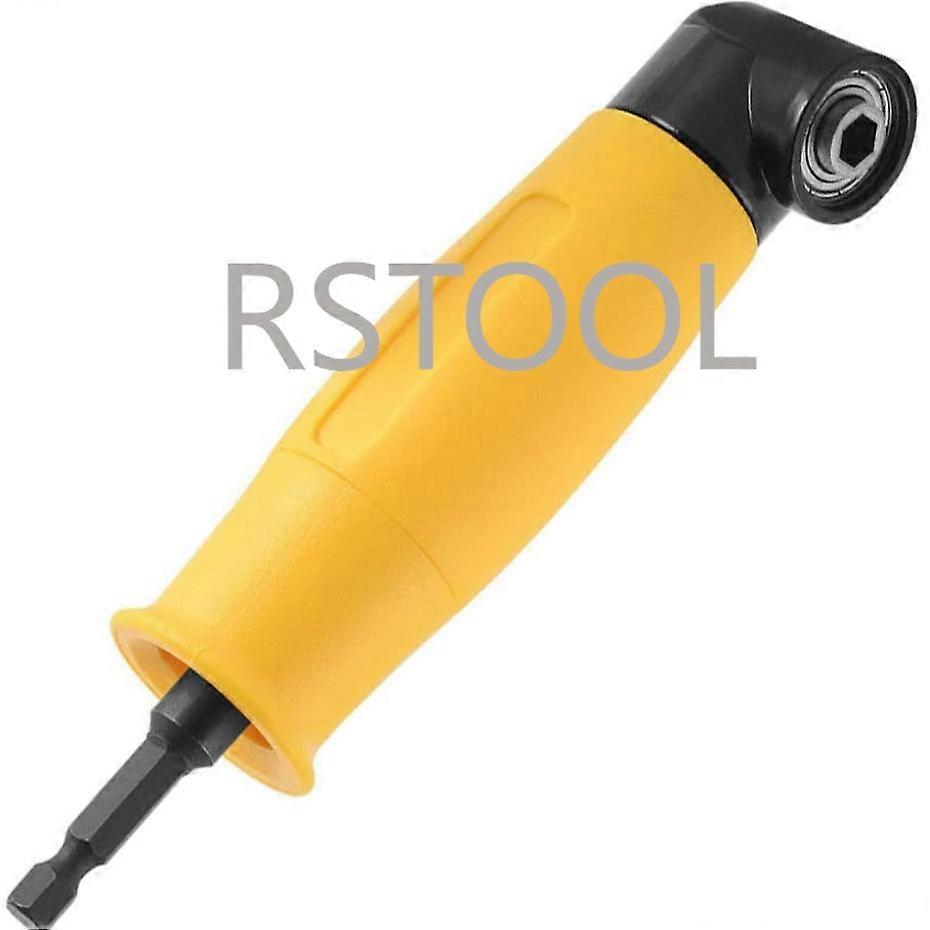 90 Degree Right Angle Drill Chuck Universal Bit Driver Corner Electric Power Cordless Adapter Screwdriver