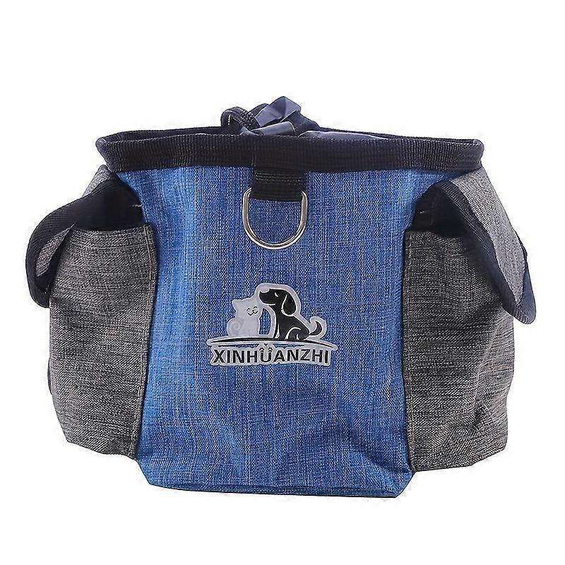 Dog Training and Walking Treat Pouch - Durable Design with Multiple Pockets and Poop Bag Dispenser - Adjustable Comfort Waist Strap - Reflective for N