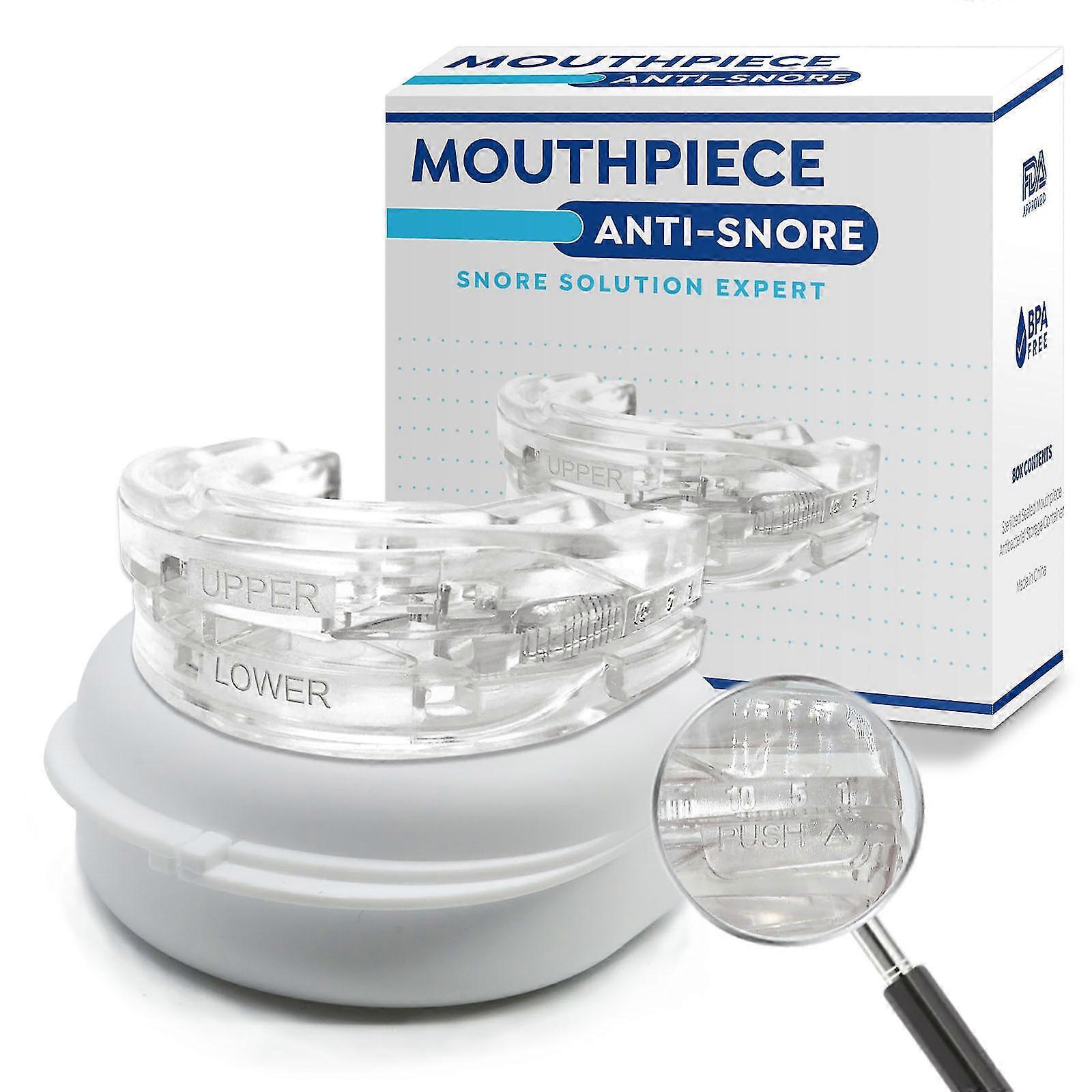 Protège-dents anti-ronflement, Embout buccal anti-ronflement réglable, Protège-dents de nuit Bruxisme Sleeping Guard-q-xgm-xgm