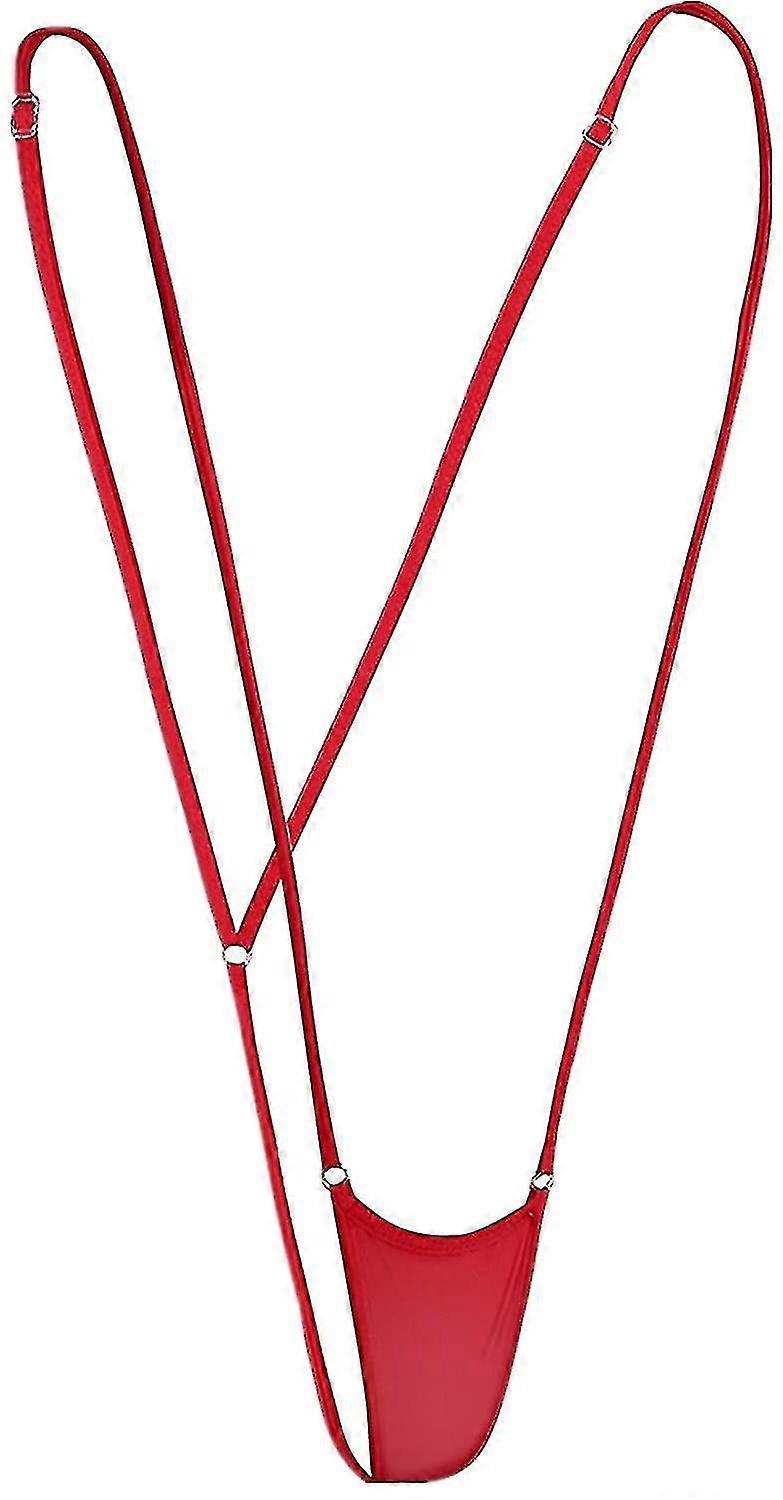 Vrouwen Sexy Mini Sling Shot G-string Micro Bikini Ondergoed String Badmode