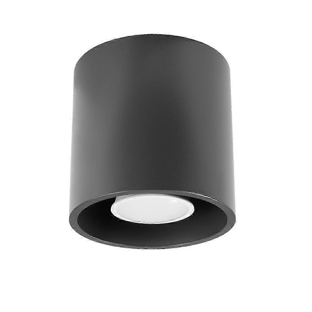 Ceiling lamp ORBIS 1 anthracite modern for corridor and hallway Sollux led