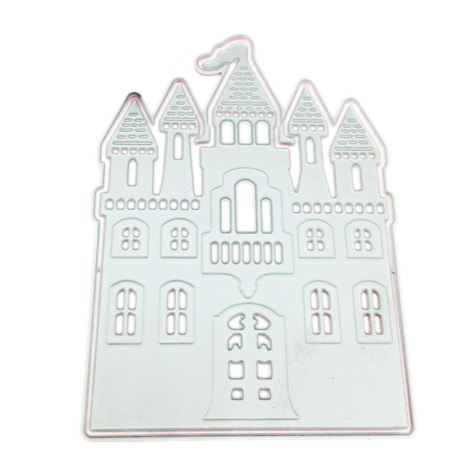 Castle-Embossing Cutting Dies for GIft Card Greeting Card Making Scrapbooking