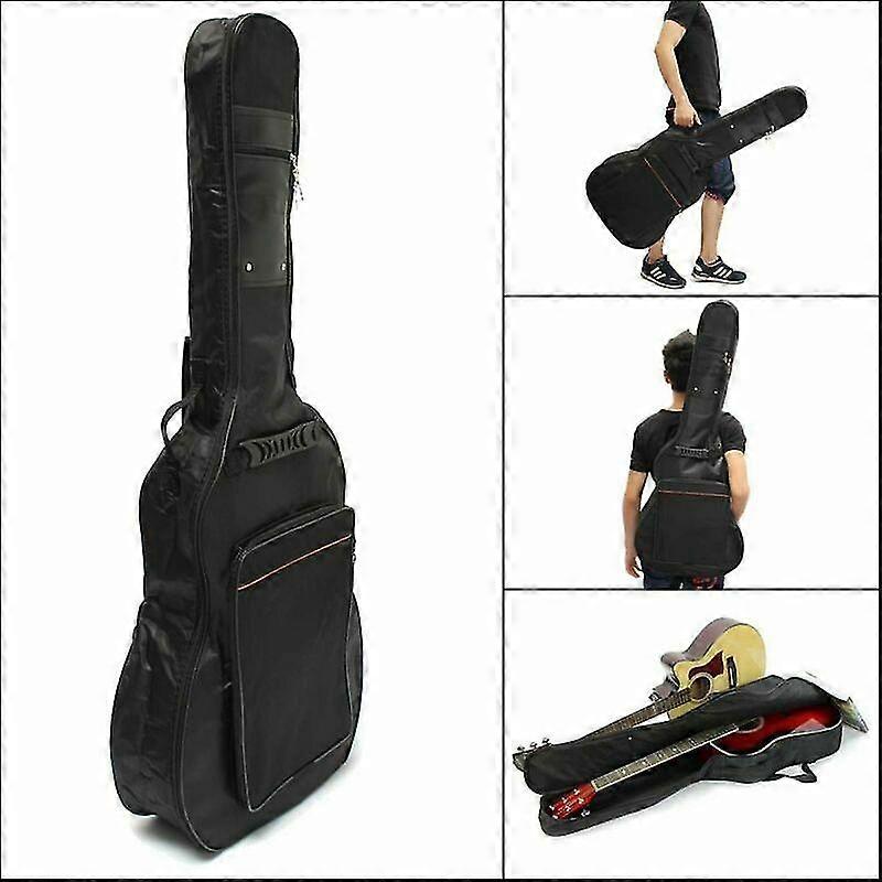 41'' Double Straps Acoustic Guitar Bag Guitar Soft Cases Gig Bag Backpack