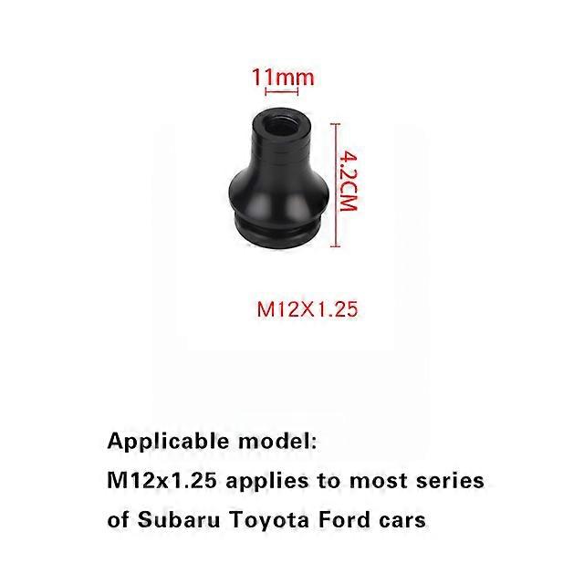 M10X1.5 M10X1.25 M12X1.25 Thread Shift Knob Boot Retainer Adapter Manual Gear Shifter For Manual Gear Shifter Lever
