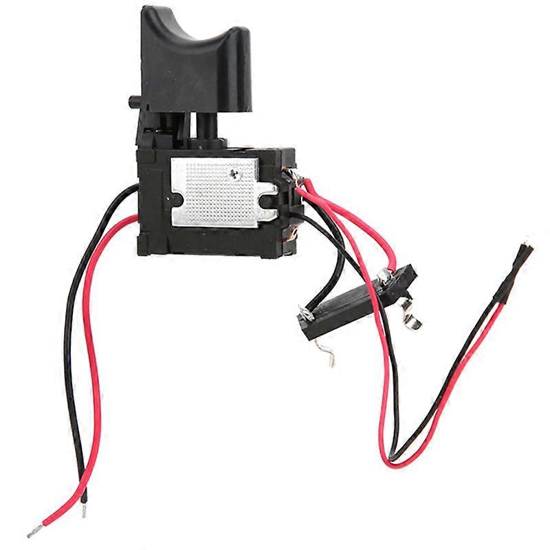 7.2V- 24V Drill Speed Controller Drill Switch Lithium Battery Cordless Drill Speed Control Trigger Switch with Light