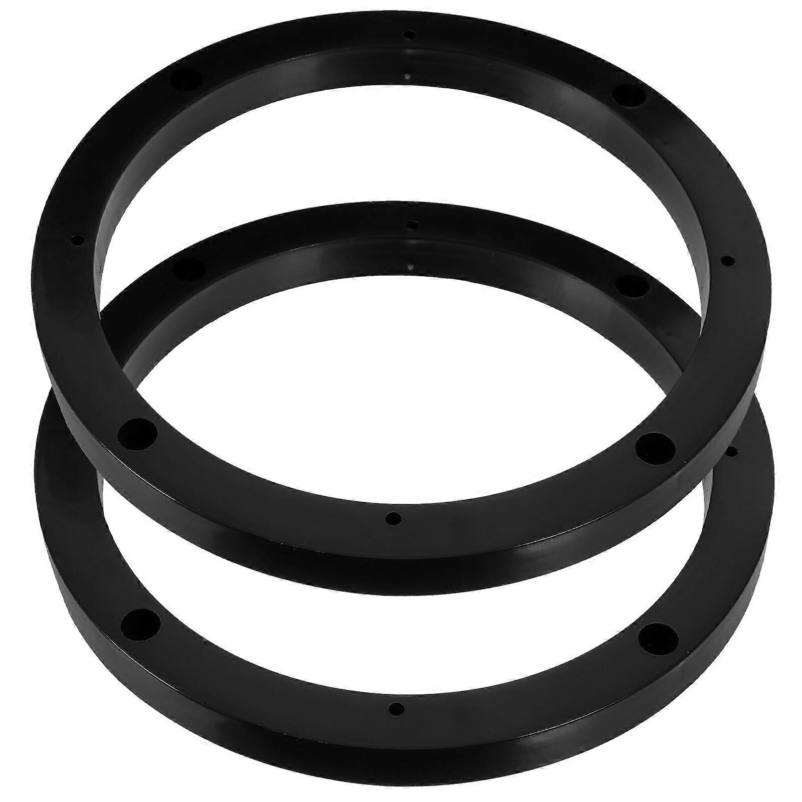 1 Pair Car Speaker Spacer 6.5 Inch Speaker Adapter Ring Vehicle Speaker Accessory