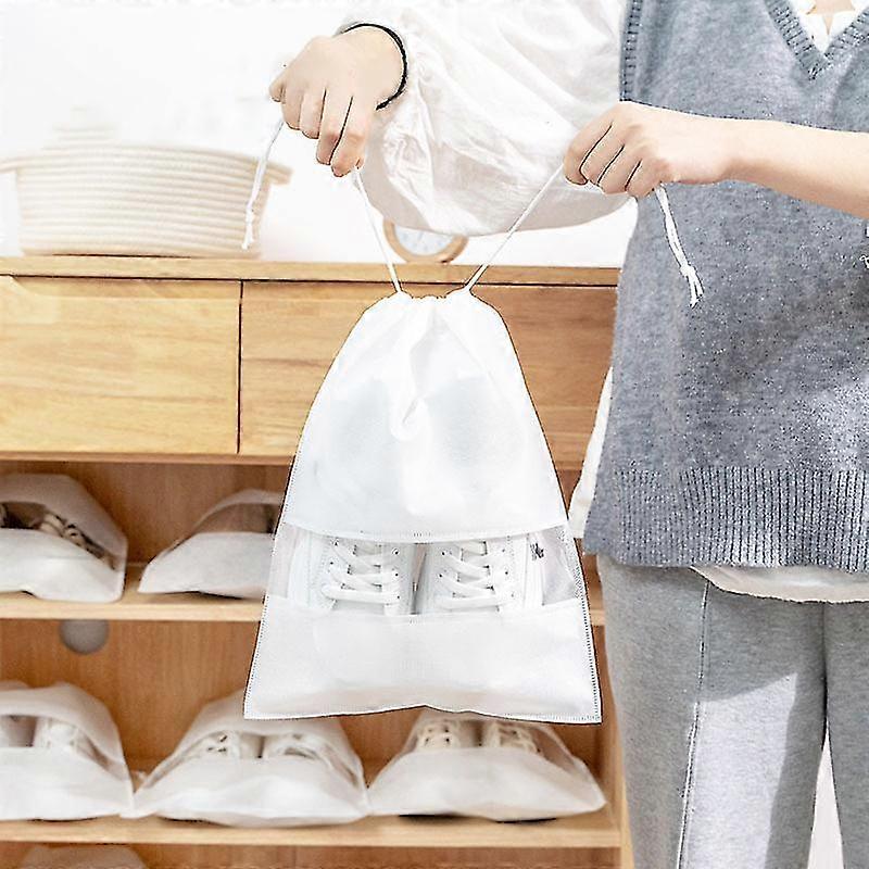 15-piece Travel Shoe Bag, Space-saving Storage Bag